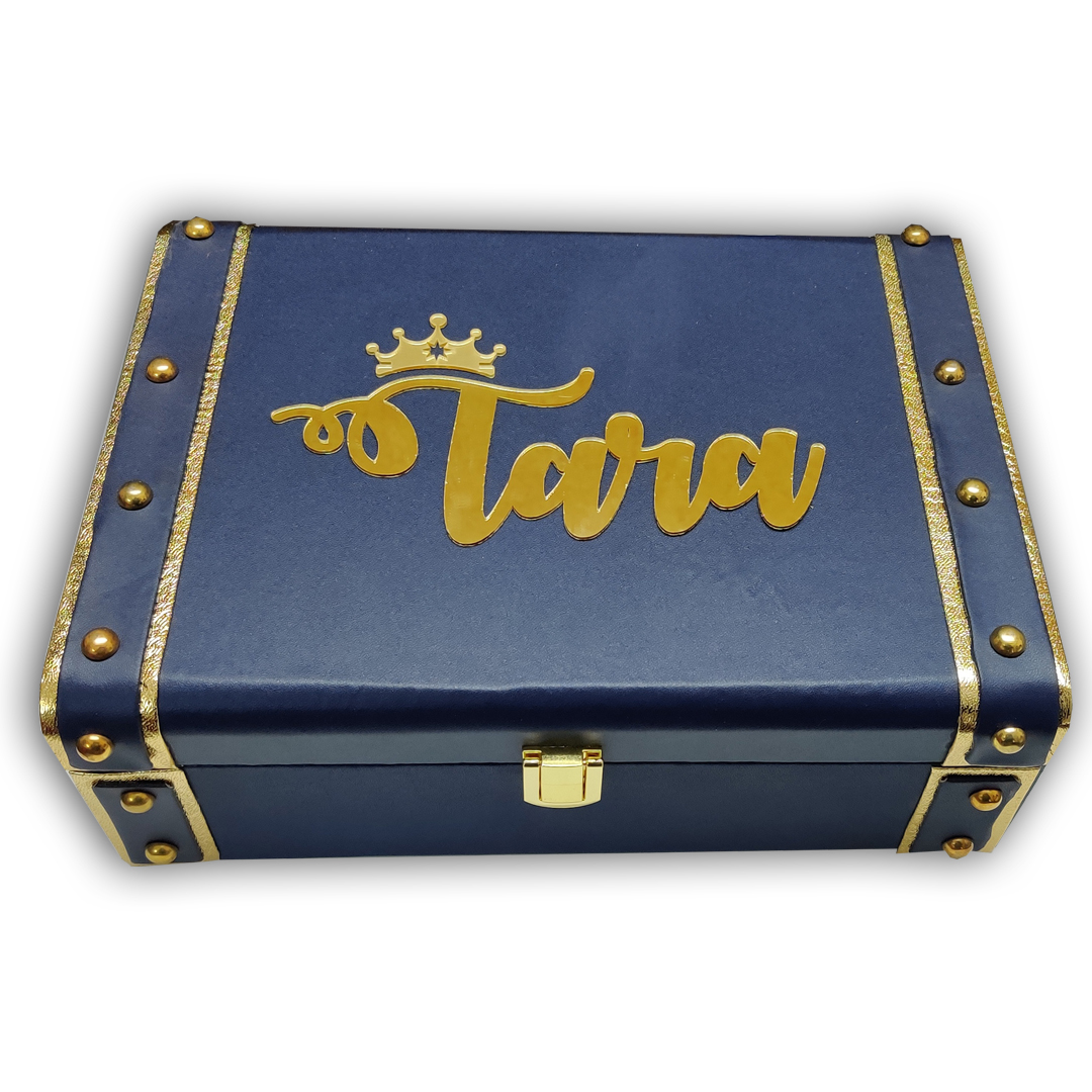 LAMANSH® Personalized Trunk boxes with custom name plates for Party & –  Lamansh